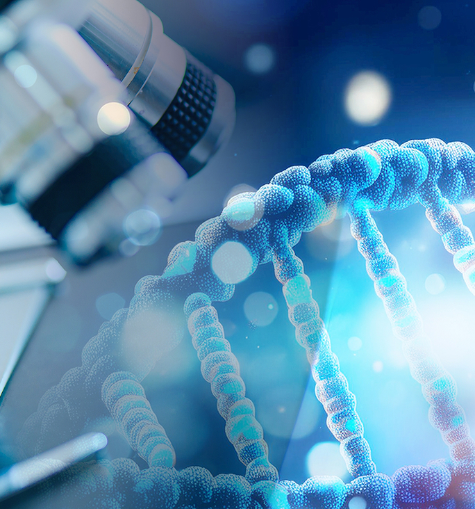 Mikroskop ve DNA sarmalı: epigenetik analiz