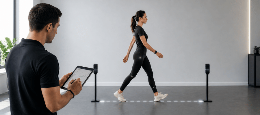 Gait Speed (Yürüyüş Hızı) Analizinde; yaşam temposu, kas gücü, denge ve koordinasyon gibi pek çok unsur yürüyüş hızına yansır.