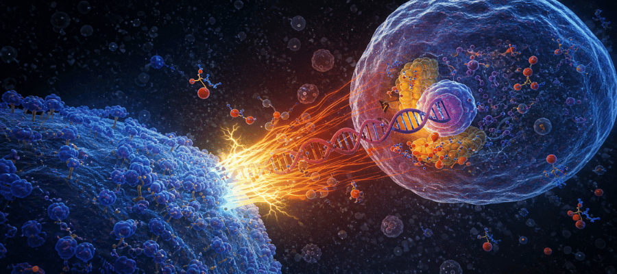 Mitokondriyal biyogenez, hücrelerin enerji üretim kapasitesini artırarak oksidatif stresi azaltır.